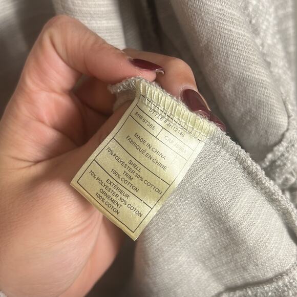 JACK BY BB DAKOTA ALPINE FRINGE COTTON CARDIGAN Size Small - Picture 8 of 9